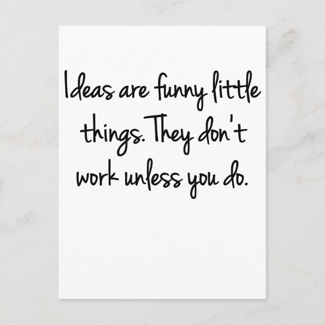 Ideen Postkarte (Vorderseite)