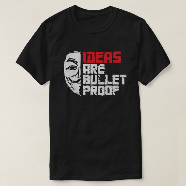 IDEEN SIND UNERLÄSSLICH T-Shirt (Design vorne)