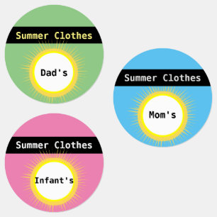 Ideen zur Speicherung/Zuhause-Organisation Etiketten