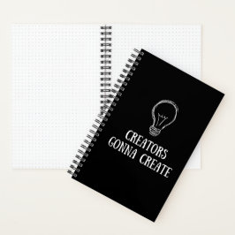 Ideenbuch-Typografie-Minimalist Jot Down Ideen Notizbuch