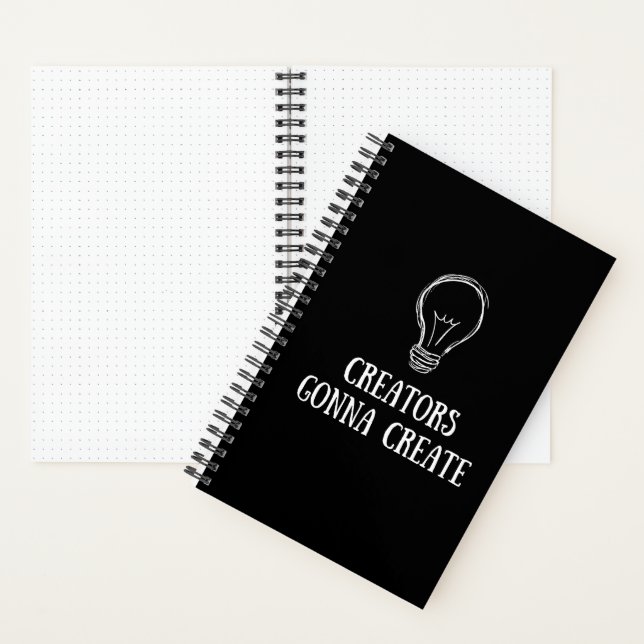 Ideenbuch-Typografie-Minimalist Jot Down Ideen Notizbuch (Innen)