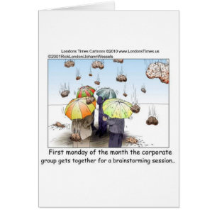 Ideenfindungs-Sitzung Lustige T-Shirts Tassen Kart