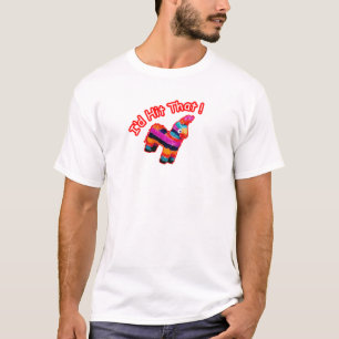 Identifikation DAS GESCHLAGEN lustiger Pinata T-Shirt