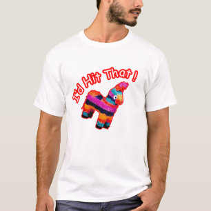 Identifikation DAS GESCHLAGEN lustiger Pinata T-Shirt