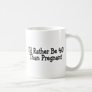 Identifikation ist eher 40 als schwanger kaffeetasse