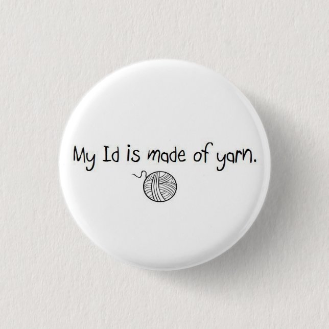 Identifikations-Knopf Button (Vorderseite)