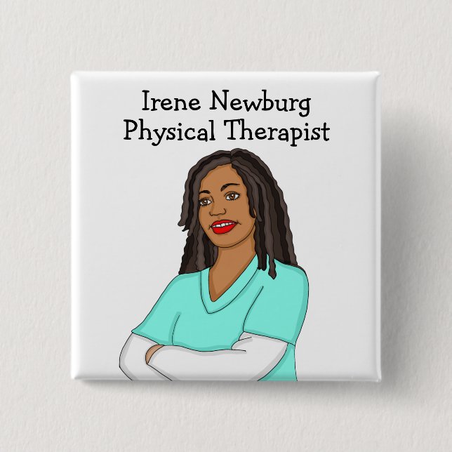 Identifizierung des personalisierten Physiotherape Button (Vorderseite)