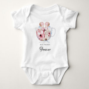 *~*Identische TWIN Schwestern Baby T - Shirt Kinde