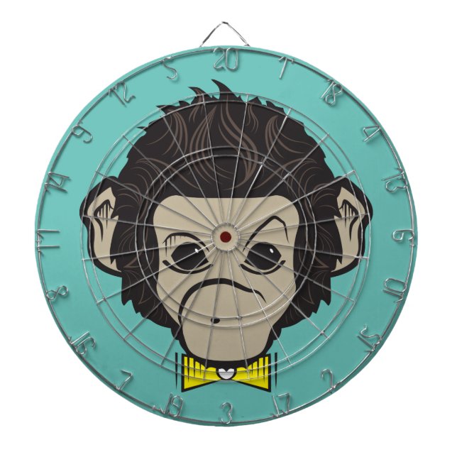 identischer Affe Dartscheibe (vorne)