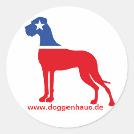 Identität der Großzüchterin Runder Aufkleber