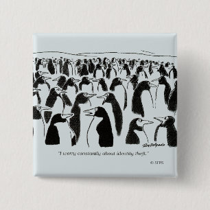 Identitäts-Diebstahl Button