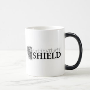 Identitäts-Diebstahl-verwandelnde Tasse