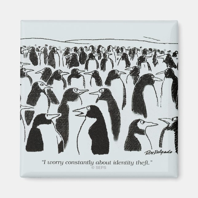 Identitätsdiebstahl Magnet (Vorne)