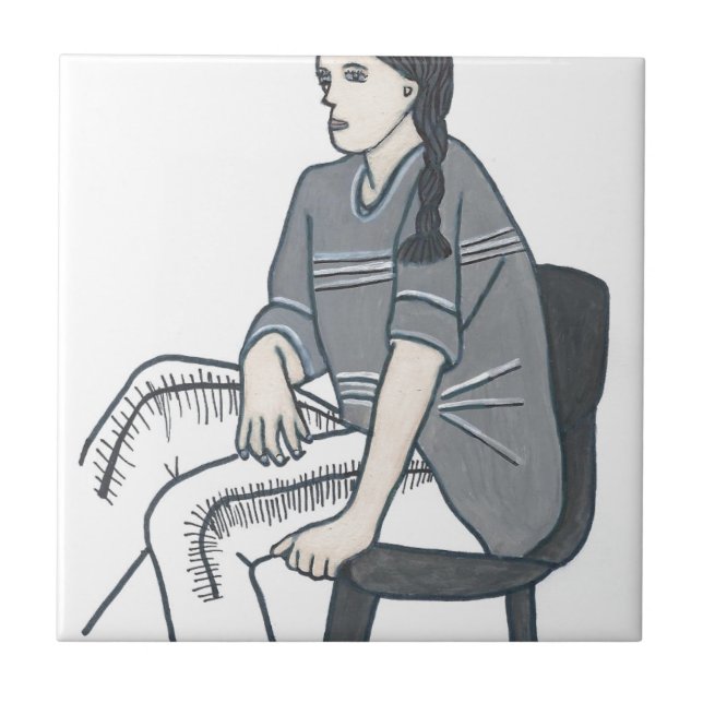 Identitätskrise Fliese (Vorderseite)