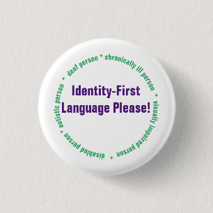 Identitätssprache Button