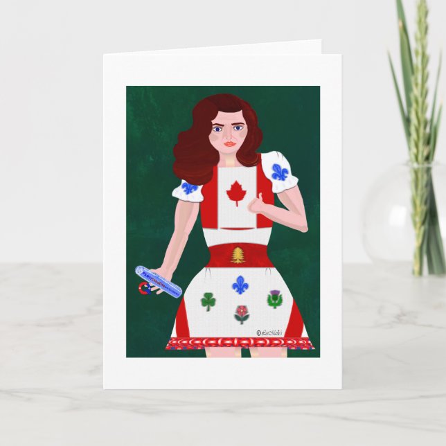 Identity LeeMarie's kreatives Design Karte (Vorderseite)