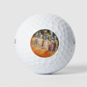 Ideologie des goldenen Lichts Golfball