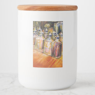 Ideologie des goldenen Lichts Lebensmitteletikett