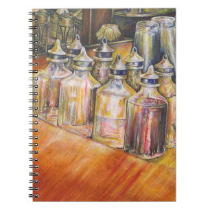 Ideologie des goldenen Lichts Notizblock