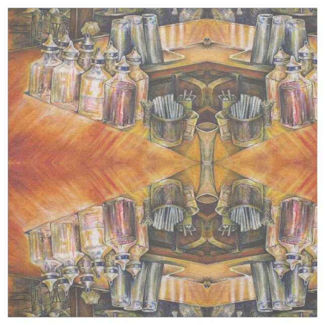 Ideologie des Goldenen Lichts Stoff (Muster)