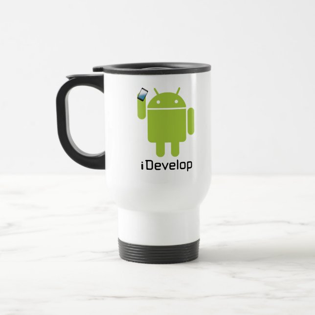 iDevelop Reise-Tasse Reisebecher (Links)