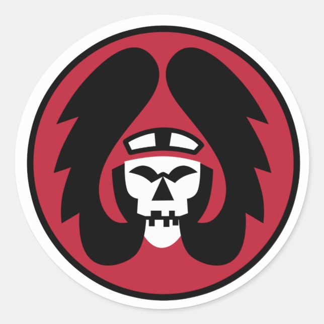 IDF 101 Squadron Runder Aufkleber (Vorderseite)