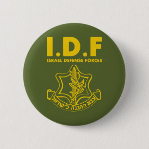 IDF-israelische Streitkräfte - ENGLISCH Button