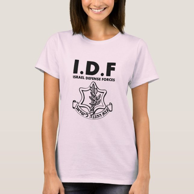 IDF-israelische Streitkräfte - ENGLISCH T-Shirt (Vorderseite)