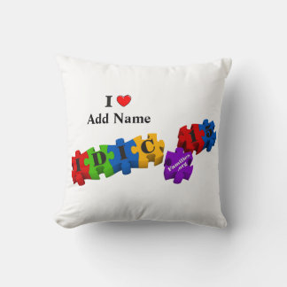 IDIC15 Multicolor Puzzle Pillow individuell anpass Kissen