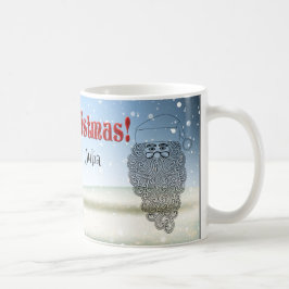 Idillyc Serene Xmas Magischer Schnee Funny Santa Kaffeetasse