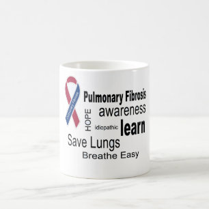 Idiopathic Lungenfibrosen-Bewusstseins-Tasse Verwandlungstasse