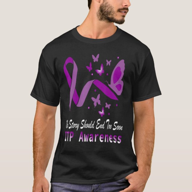 Idiopathic Thrombocytopenic Purpura ITP Awareness  T-Shirt (Vorderseite)