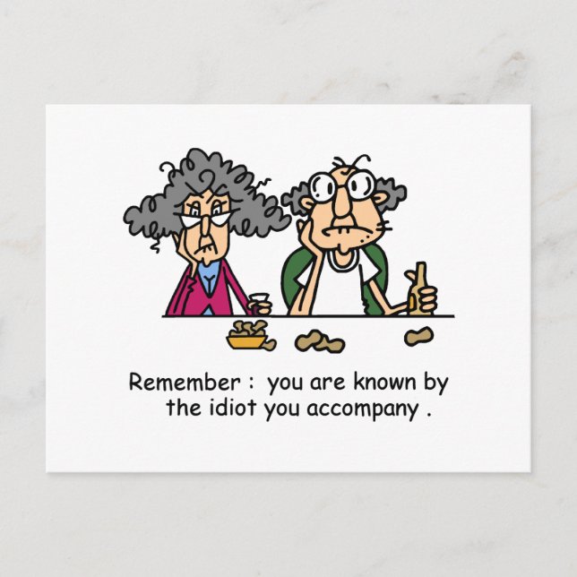 Idiot Company Postkarte (Vorderseite)