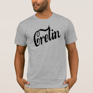 Idiot (der T - Shirt der Männer)