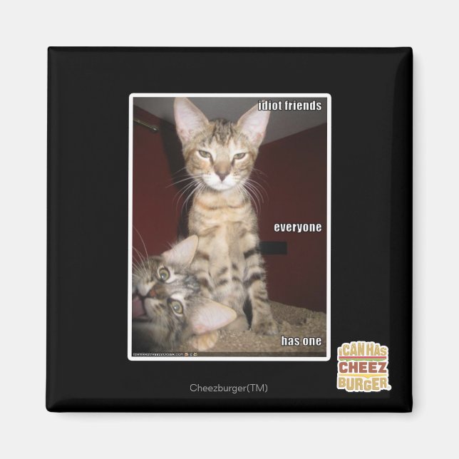 Idiot Friends Magnet (Vorne)