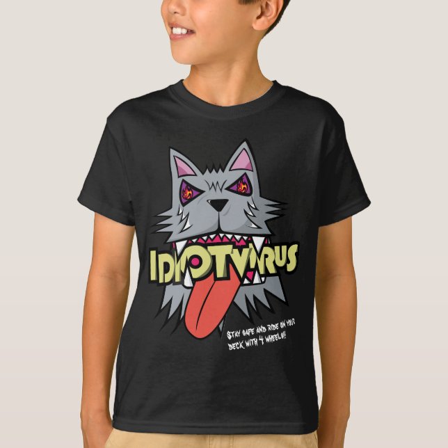 IDIOT VIRUS ONAGHTH Tokyo Original T-Shirt (Vorderseite)