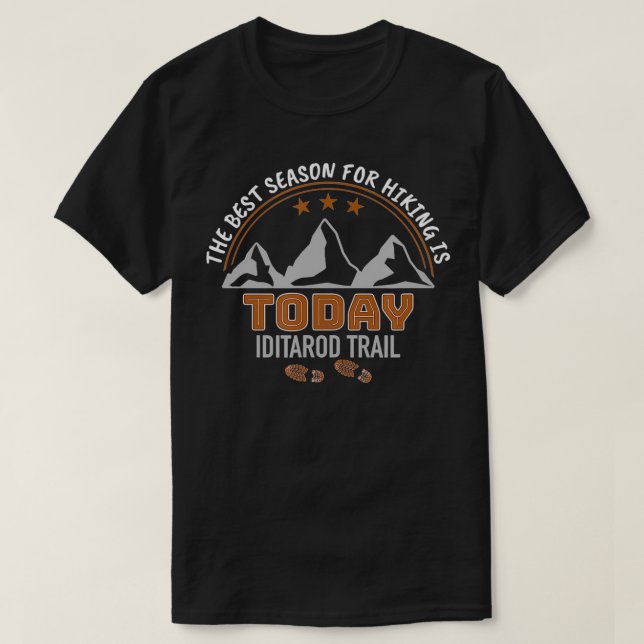 Iditarod Trail Gift T-Shirt (Design vorne)