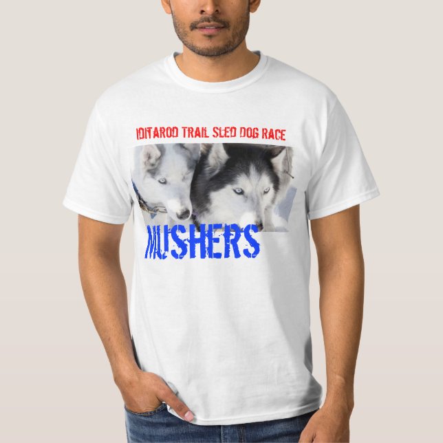 Iditarod Trail Sled Dog Race T-Shirt (Vorderseite)