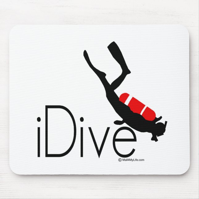 idive mousepad (Vorne)