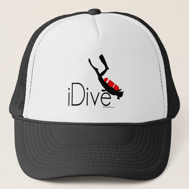 idive truckerkappe (Vorderseite)