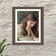 Idle Tears von Edward Robert Hughes Idle Tears