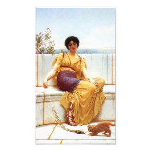 Idlness von John William Godward Fotodruck