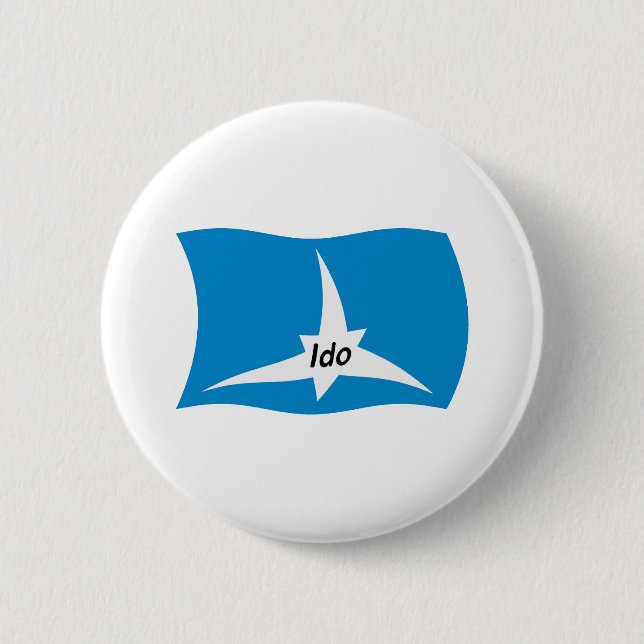 Ido-Flagge Button (Vorderseite)