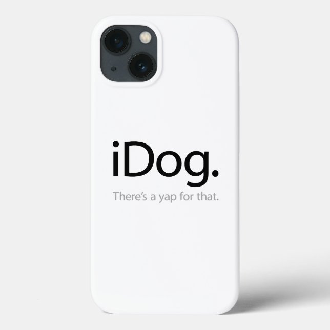 iDog - dafür gibt es einen Jap Case-Mate iPhone Hülle (Rückseite)