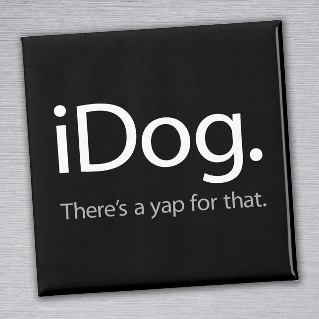 iDog-white.ai Magnet (Von Creator hochgeladen)