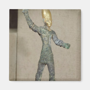 Idol des Gott Baal, von Ugarit, Syrien Magnet