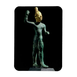 Idol des Sturmgott Baal, von Syrien, Magnet
