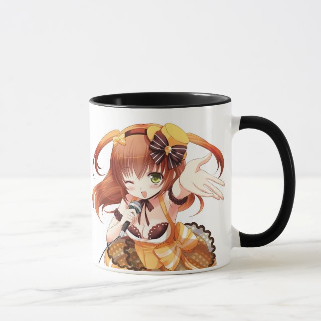 Idolanime-Mädchen-Tasse Tasse (Rechts)