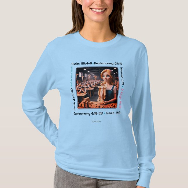 Idolatry003b Langschlauch-Shirt T-Shirt (Vorderseite)