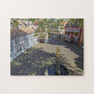 Idstein, Deutschland - Historisches Stadtzentrum Puzzle